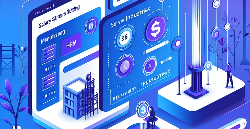 HRM 平台的「薪酬结构设置」如何适配行业？制造业 / 服务业方案解析